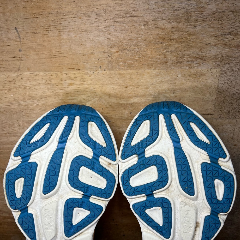 Hoka One One Bondi 8 Womens Size 8.5 Running Shoes Sneakers Impala Cyclamen - Picture 11 of 13